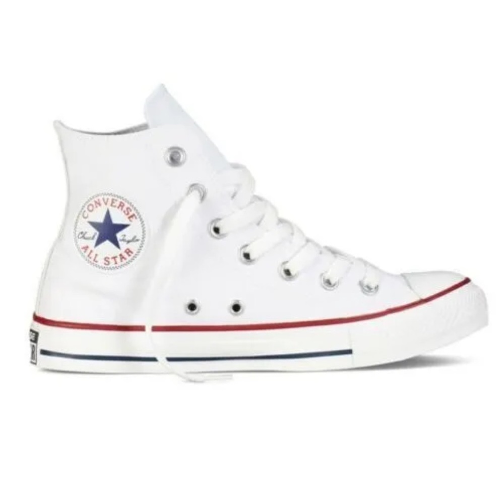 All Star Converse Chuck Taylor Unisex White Sneakers Men’s 9 Women’s 11